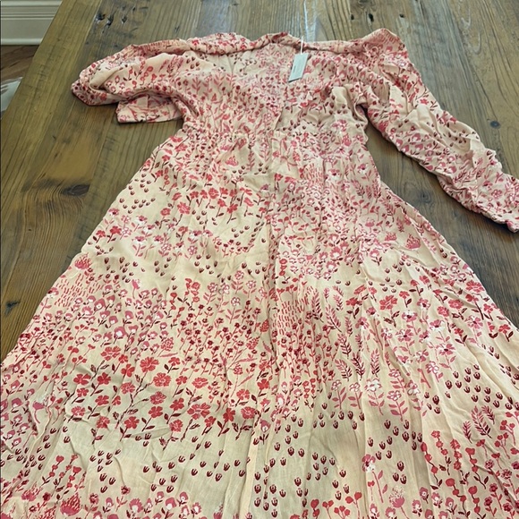 Poupette St. Barth Pink Floral Maxi Dress - Picture 6 of 7